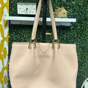 Anne Klein Light Pink Tote Bag